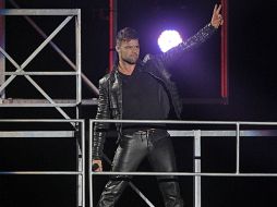 El cantante puertorriqueño Ricky Martin promete dejar el alma en el escenario. S. NÚÑEZ  /