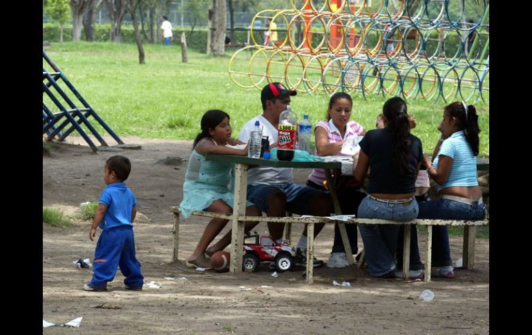 En el reconocimiento de la familia se incluyeron tres vertientes. ARCHIVO  /