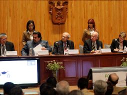 Durante el encuentro en el Paraninfo de la UdeG estuvieron presentes rectores, vicerrectores y secretarios generales. S NÚÑEZ  /