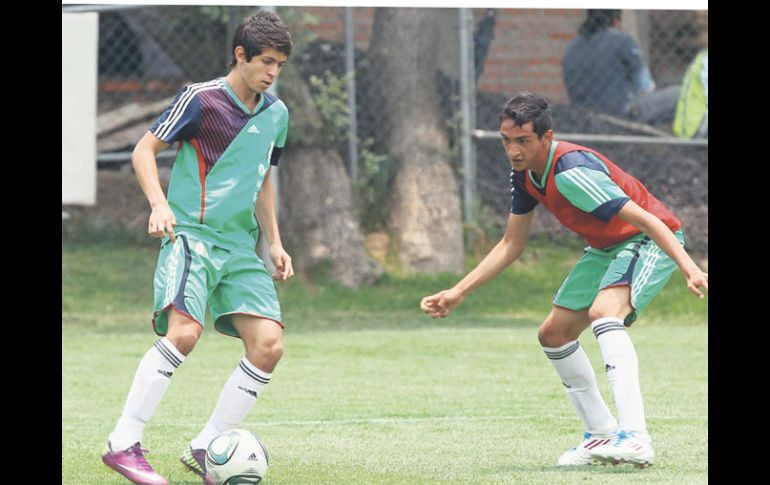 El ''Tri'' Sub-17 continúa con su preparación rumbo a la Copa del Mundo. MEXSPORT  /