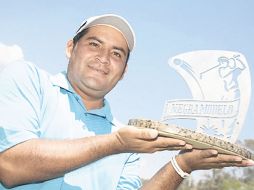 José de Jesús ''Camarón'' Rodríguez se coronó con un score total de 203 golpes, 13 abajo del par de campo. ESPECIAL  /