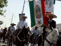 El contingente estuvo integrado por alrededor de 150 jinetes. A. HINOJOSA  /