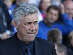 Ancelotti durante el último partido liguero de los 'Blues' ante el Everton. AP  /