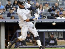 El antesalista Alex Rodríguez se encargó de poner números finales a la pizarra, en el duelo ante los Mets. AP  /