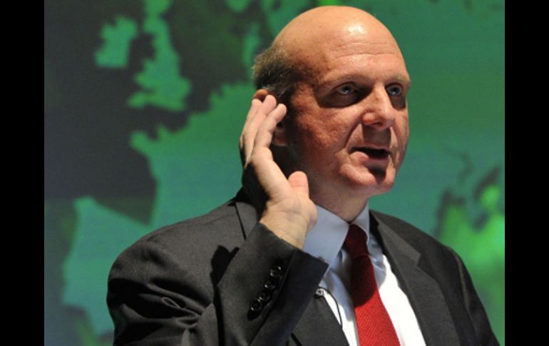 El presidente ejecutivo de Microsoft, Steve Ballmer. ARCHIVO  /