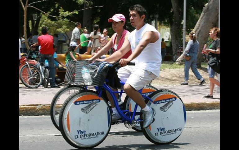 EL INFORMADOR inició hace más de cinco años el programa que fomenta el uso de otros medios de transporte no motorizados. ARCHIVO  /