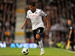 Carlos Salcido durante un partido con el Fulham. MEXSPORT  /