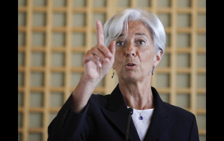 Fue apenas ayer cuando Lagarde formalizó sus intenciones de ocupar el cargo. AP  /