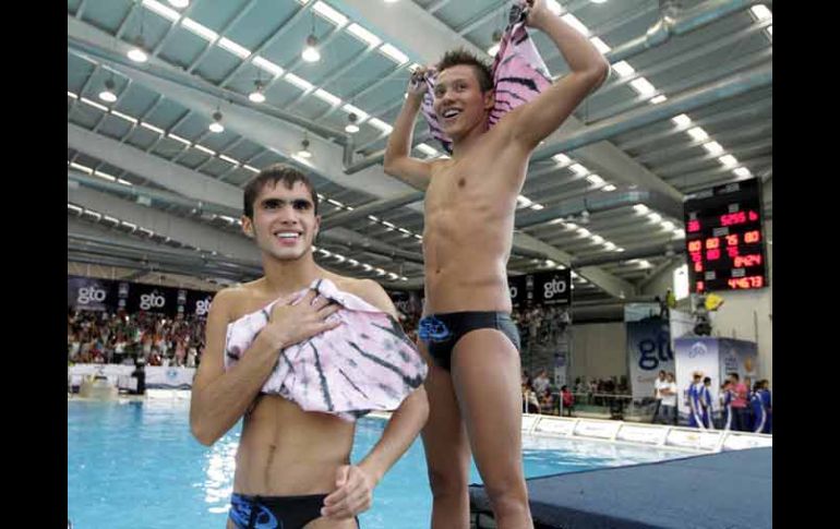 Iván García y Germán Sánches estarán presentes en el Mundial de Natación en China. MEXSPORT  /