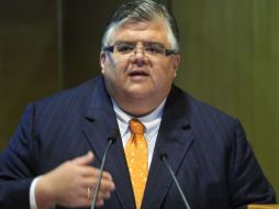 El gobernador del Banco de México, Agustín Carstens, cuenta con méritos suficientes para liderar el FMI. ARCHIVO  /