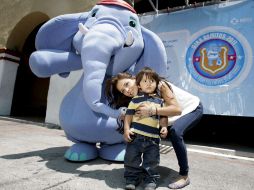 Gretell Valdez, vocera de la campaña, durante su visita a Guadalajara. E.BARRERA  /