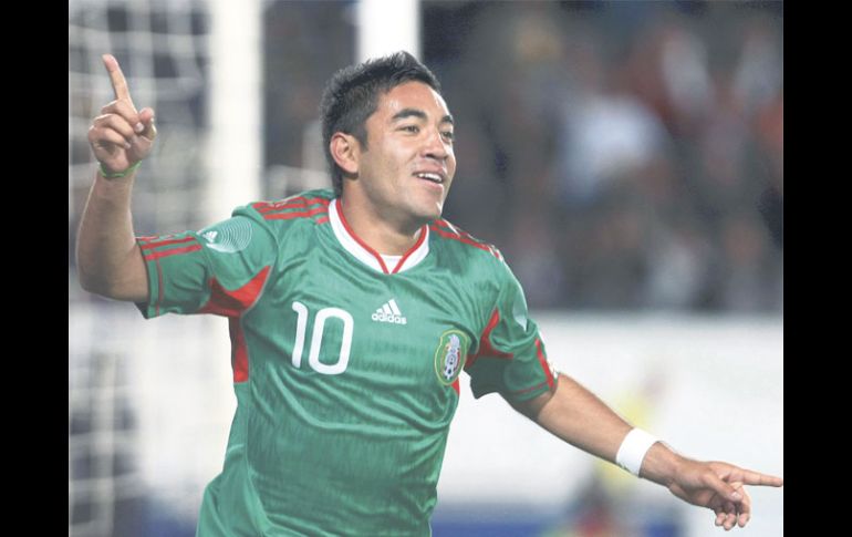 Marco Fabián es de los hombres más experimentados en la Selección Sub-22 que comanda Luis Fernando Tena. MEXSPORT  /