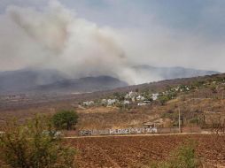 Semades confirma que las condiciones actuales son a causa del incendio desatado en Cerro Viejo. E. PACHECO  /