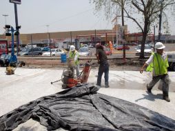 En estos momentos ya no debe haber actividad constructiva en los frentes que se mantenían abiertos. A. GARCÍA  /