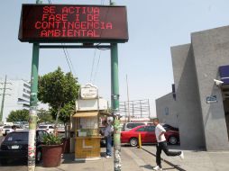 La estación Centro ha disminuido sustancialmente los niveles de polución. A. GARCÍA  /