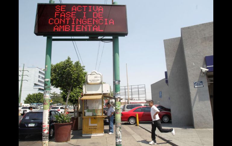 La estación Centro ha disminuido sustancialmente los niveles de polución. A. GARCÍA  /