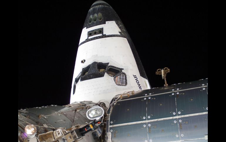 El Endeavour regresará a la Florida el miércoles por la madrugada, para no volar en el espacio nunca más. NTX  /