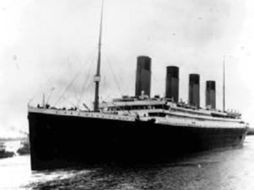 El Titanic se hundió el 15 de abril de 1912 tras chocar con un iceberg en su primer viaje. EL UNIVERSAL  /