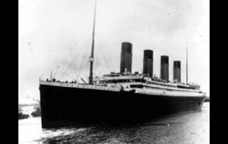 El Titanic se hundió el 15 de abril de 1912 tras chocar con un iceberg en su primer viaje. EL UNIVERSAL  /