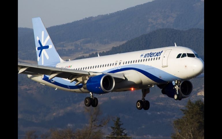 Aerolínea Interjet se ubica entre las empresas con menores costos de transporte. ARCHIVO  /