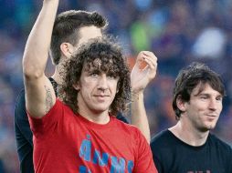 El defensa catalán, Carles Puyol, sólo jugó unos minutos en la final de la Champions.EL PAISNTX  /