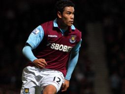 Pablo Barrera en un partido del West Ham. MEXSPORT  /