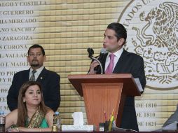 El diputado local Enrique Aubry de Castro dijo que en ningún momento se habló de un corte con el PRI. M. FREYRIA  /