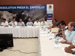 El día de ayer, se celebró la mesa de diálogo resolutiva en torno al tema de la Presa El Zapotillo. E. BARRERA  /