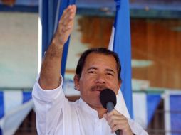 Daniel Ortega, presidente de Nicaragua, estuvo presente en la inauguración del nuevo edificio del BID. ARCHIVO  /