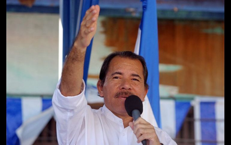 Daniel Ortega, presidente de Nicaragua, estuvo presente en la inauguración del nuevo edificio del BID. ARCHIVO  /