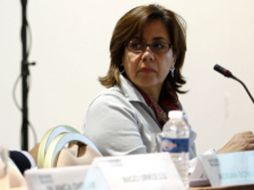 Luisa María Calderón confía en ser la candidata por su partido. ARCHIVO  /