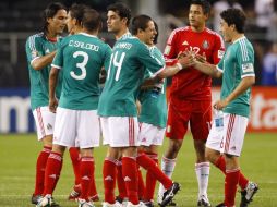 Los integrantes de la Selección mexicana tienen una edad promedio de 26 años. EFE  /