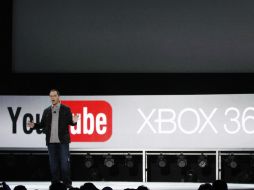 Marc Whitten anuncia una alianza con YouTube en la conferencia de Microsoft Xbox global. AP  /