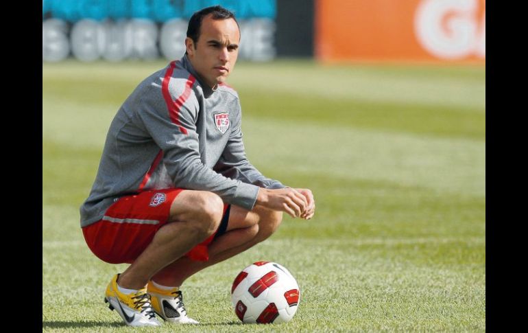 Landon Donovan es el principal referente en el ataque estadounidense. REUTERS  /