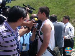 Javier 'Chicharito' Hernández hablo del siguiente rival en Copa Oro. J. GALLARDO  /