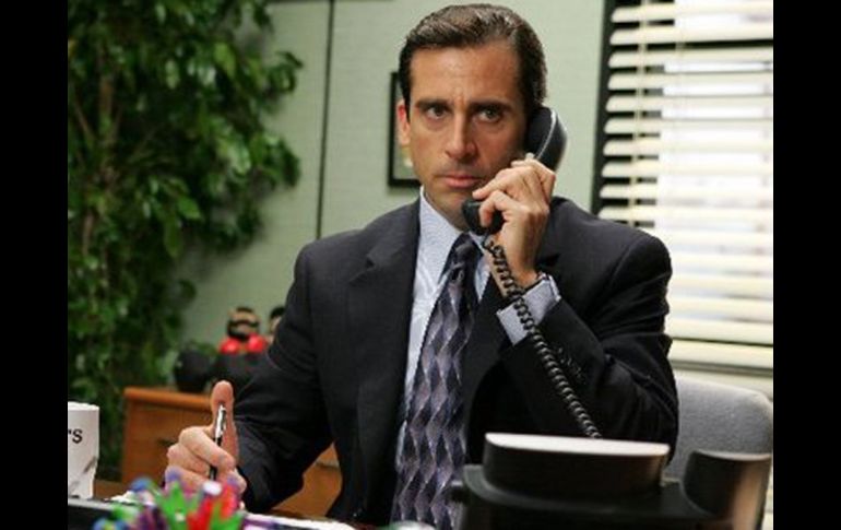 El ganador del Globo de Oro, Steve Carrell, es ''Michael Scout''. ESPECIAL  /