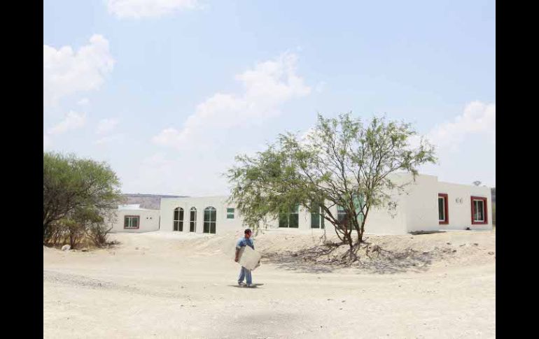 Casas concluidas en Talicoyunque, el nuevo centro de población para los afectados de la Presa El Zapotillo. E. PACHECO  /