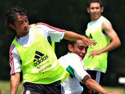 Bermúdez y los cuatro implicados por dopaje permanecen con el plantel del Tricolor. MEXSPORT  /