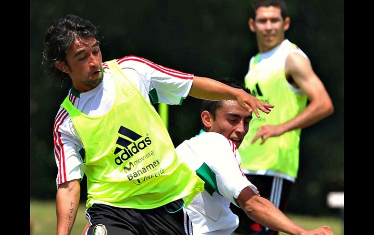 Bermúdez y los cuatro implicados por dopaje permanecen con el plantel del Tricolor. MEXSPORT  /