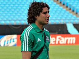 Guillermo Ochoa lamenta el momento que está pasando pero se muestra confiado en que todo se solucionará. MEXSPORT  /