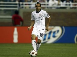 El volante de la Selección de Estados Unidos, Landon Donovan, durante el partido ante Canadá. MEXSPORT  /