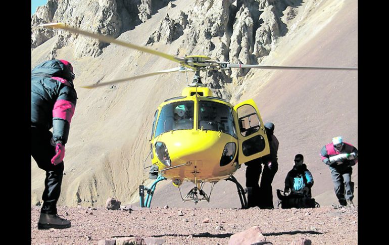 La cima del Aconcagua es la meta de miles, aunque puede convertirse en la pesadilla de otros. EL UNIVERSAL  /