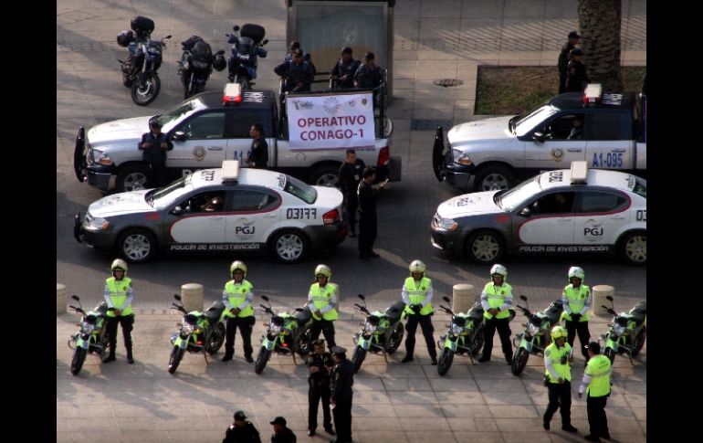 Los efectivos combatirán robo de vehículos, asalto a autotransportes y secuestro. NOTIMEX  /