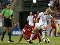 El jugador de Estados Unidos, Michael Bradley, durante el encuentro ante Panamá. MEXSPORT  /