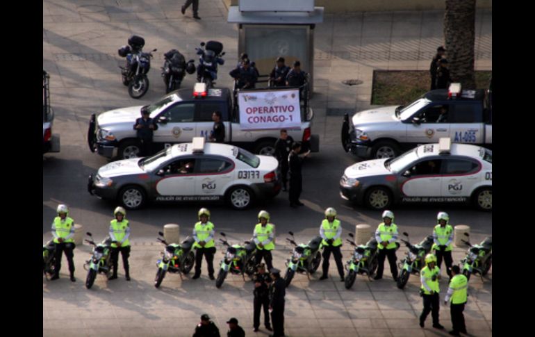 Dio inició del Primer Operativo Conjunto de Seguridad, impulsado por la Conferencia Nacional de Gobernadores. NTX  /