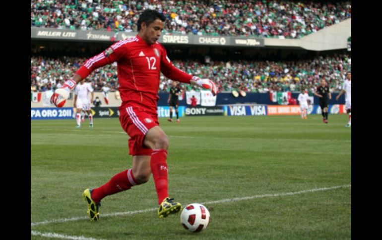 Alfredo Talavera en el duelo ante Costa Rica en Copa Oro. AFP  /