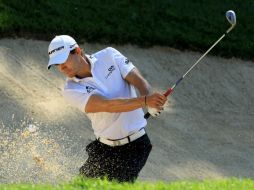 El golfista colombiano, Camilo Villegas, durante las prácticas antes del Torneo US Open de Golf. AFP  /