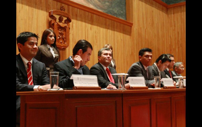 Alcaldes de la Zona Metropolitana asistieron a la inauguración del Seminario Internacional de Presupuestos Participativos. E. BARRERA  /