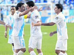 La Selección de Guatemala se calificó a cuartos gracias a una goleada de 4-0 sobre Granada.  /