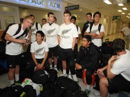 El equipo Sub-17 de los All Whites ya se encuentra en la sede de Torreón. MEXSPORT  /